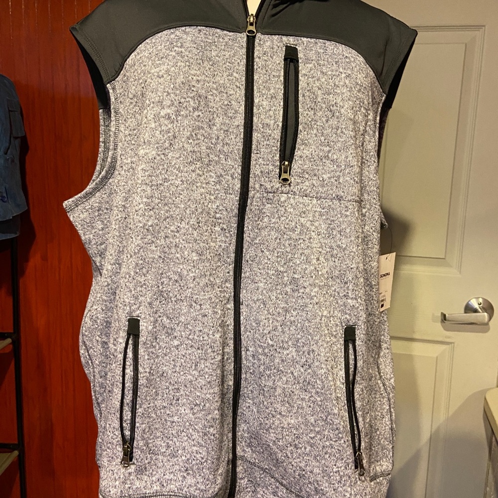 Men's Sonoma Goods For Life® Supersoft Modern-Fit Sweater Fleece Vest